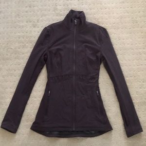 Lululemon Round Trip jacket, dark mauve, size 2